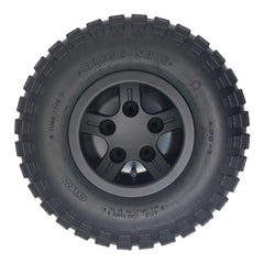 Upgrade your Quantum power wheelchair with 14x4 off-road tires. Wider traction, 4-ply durability, and easy install. Fits Q6 Edge, 4Front, and Stretto models.