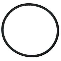 Side view showing the 24 x 1 in. solid Urethane Pyramid Wheelchair Tire with Easier to Install Design