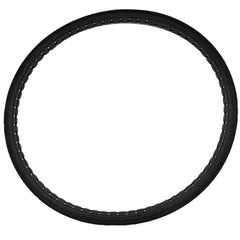 Side view of the 24 x 1 3/8 in. (37-540) Primo Express (Xpress) Urethane solid Wheelchair Tire showing white cords