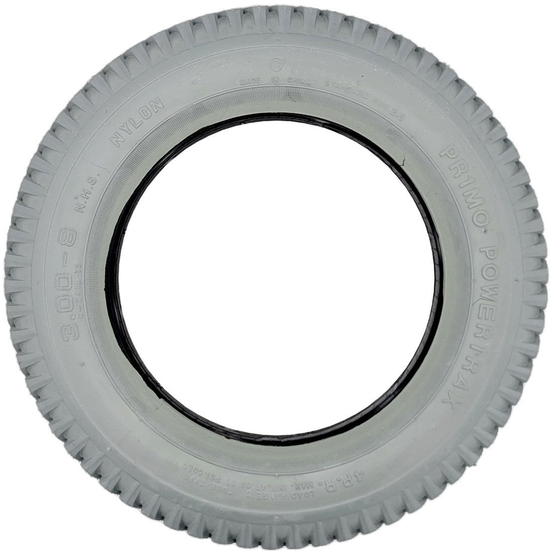3.00-8 (14 x 3 in.) Primo Powertrax Foam Filled Wheelchair Tire