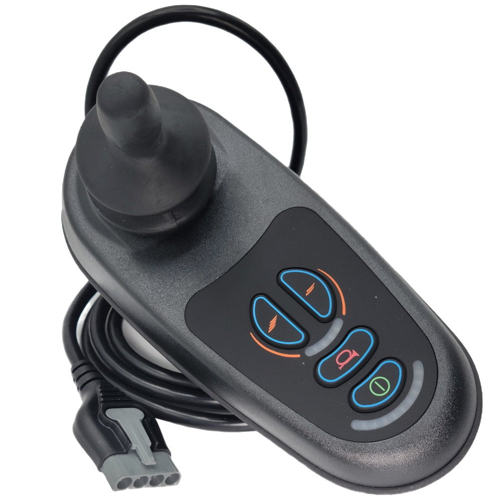 Top view of the 4 Key VR2 Joystick Controller PG Drives D50677 / CTLDC1463 showing connector