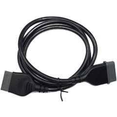 Back side view of the 40" Extension Cable for VR2 Joystick for Power Chairs showing durable black cable 33700176