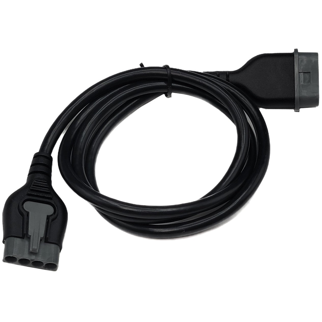 Angled view of the 40" Extension Cable for VR2 Joystick for Power Chairs