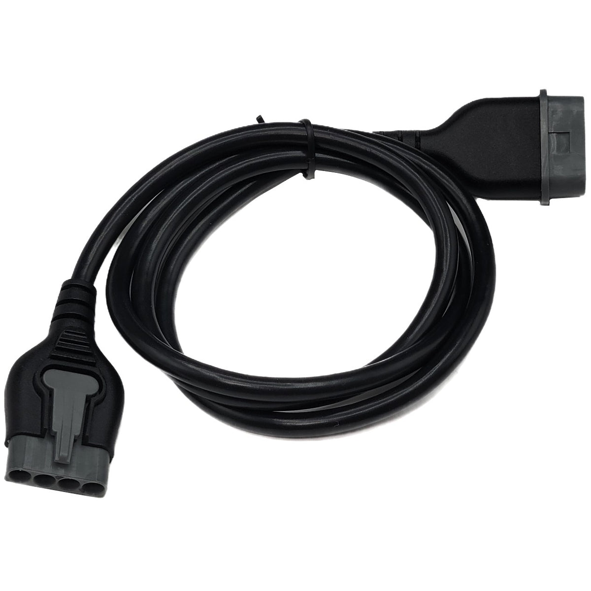Angled view of the 40" Extension Cable for VR2 Joystick for Power Chairs