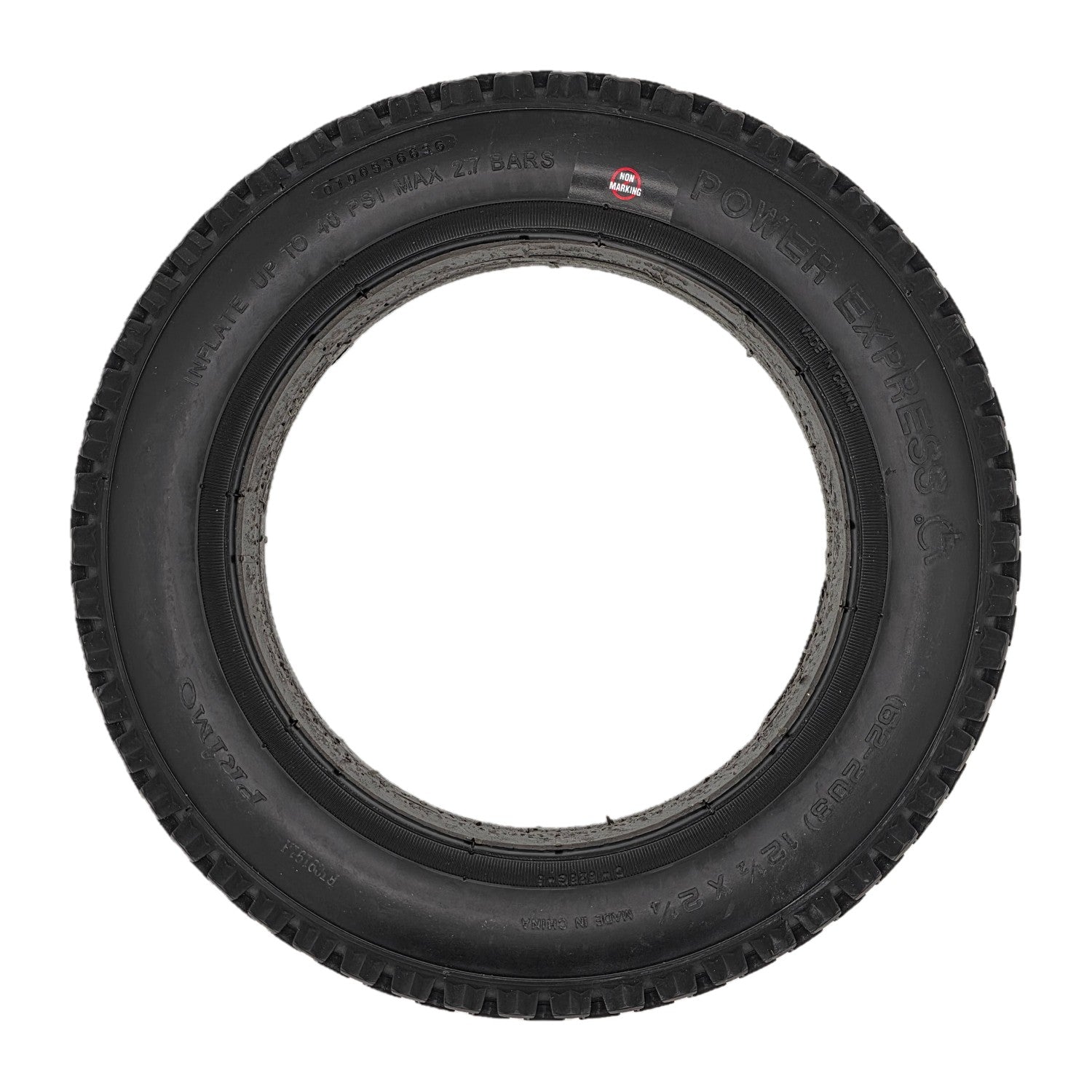12 1/2 x 2 1/4 in. (62-203) Foam Filled Primo Power Express Wheelchair Tire