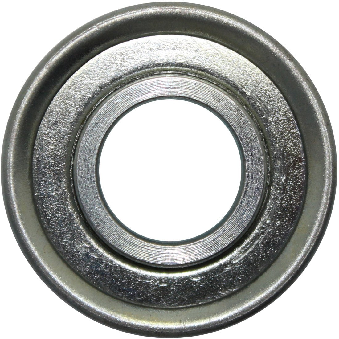 The 5/8 x 1 3/8 x 1/2 in. 58138 Flanged wheelchair or scooter bearing features silver bearing for wheelchairs