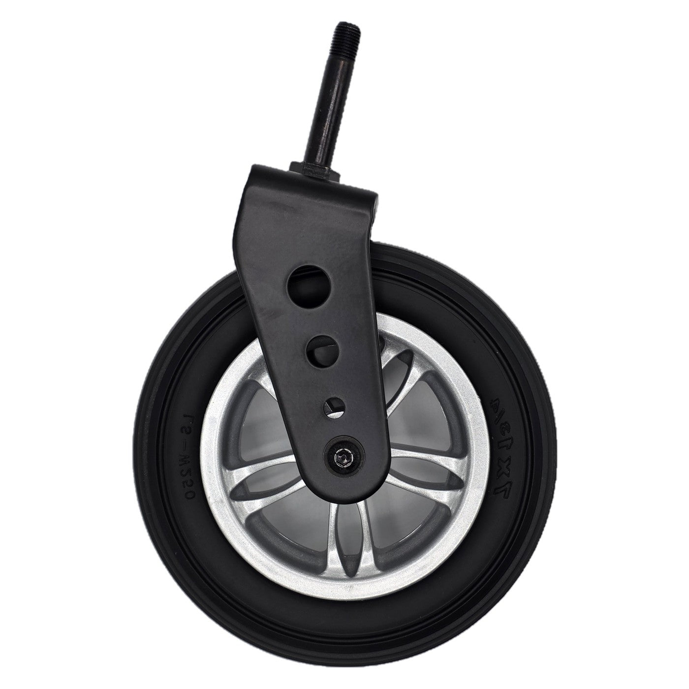The 7 x 1 3/4 in. Front Caster Wheel Fork Assembly for the Merits EZ-Go Power Wheelchair features an easy to replace assembled caster wheel.
