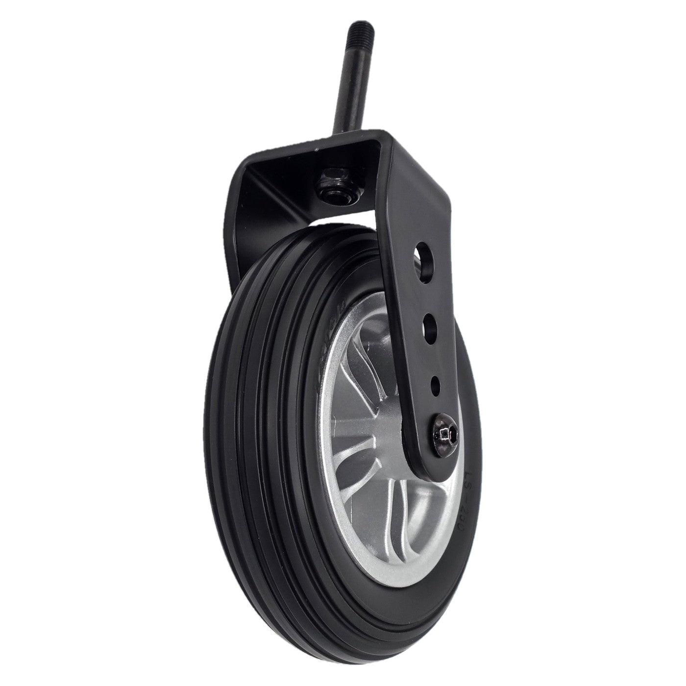 The 7 x 1 3/4 in. Front Caster Wheel Fork Assembly for the Merits EZ-Go Power Wheelchair features an easy to replace assembled caster wheel.