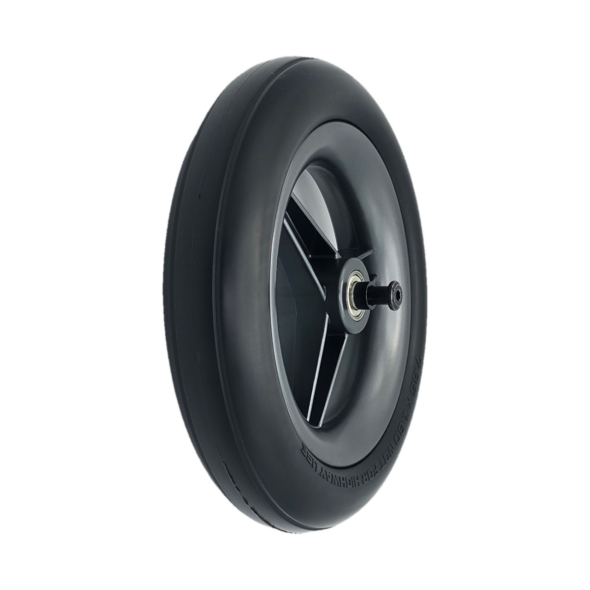 7.85 x 1.60 front caster wheel assembly for Pride Jazzy Ultra Light power chair. Not for highway use