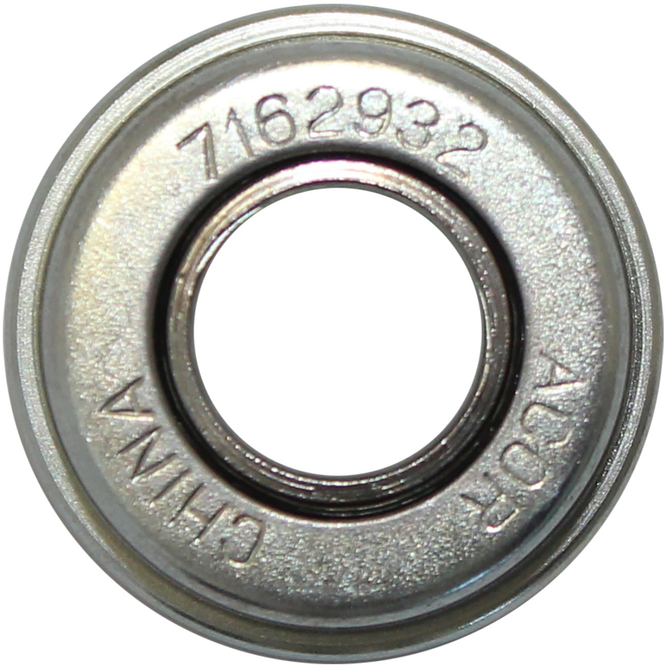 Close up view of the 7162932 Flanged Wheelchair or Scooter Bearing showing markings