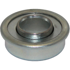 Angled view of the 7162932 Flanged Wheelchair or Scooter Bearing (7/16 x 29/32 in)