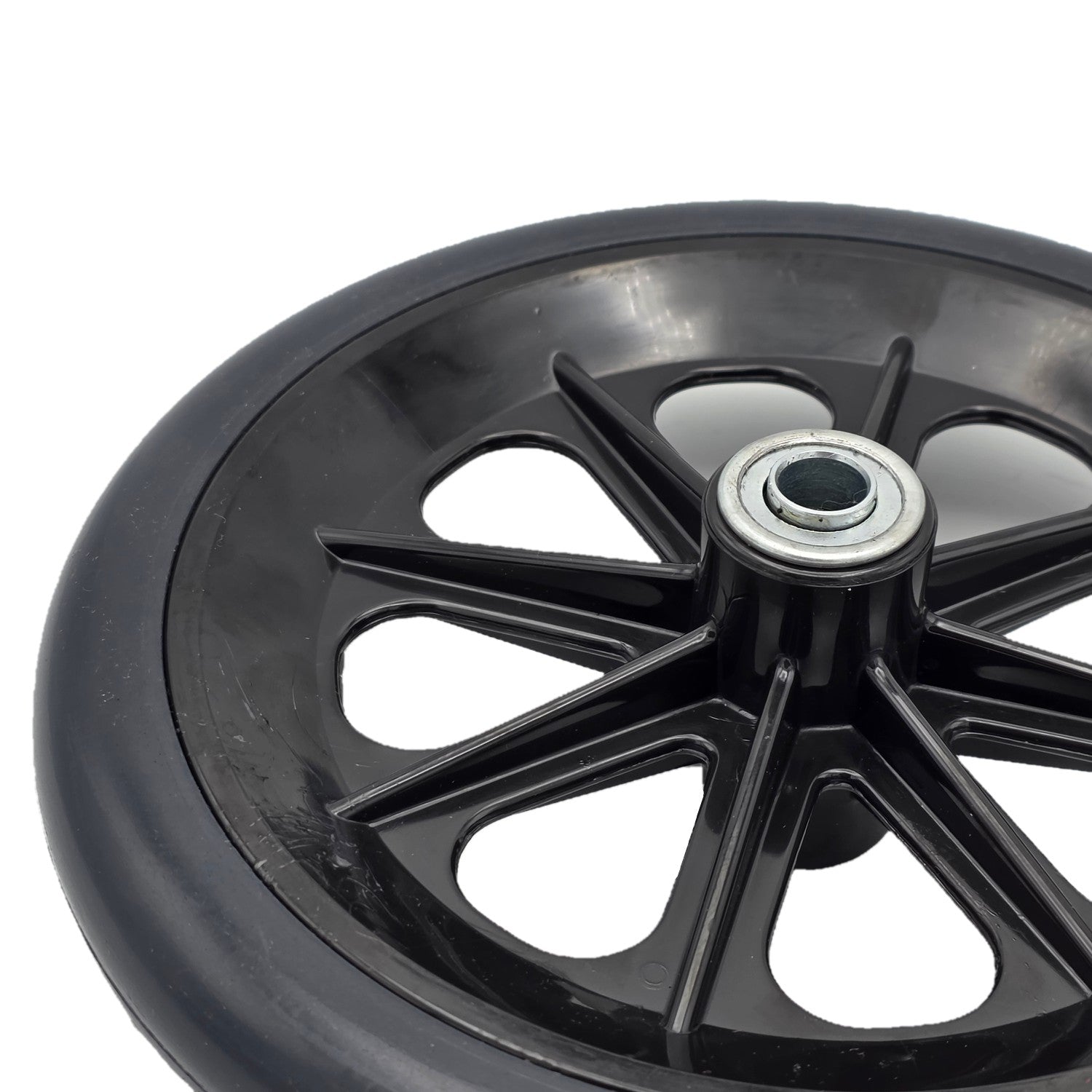 8 x 1 in. Invacare Wheelchair Caster Assembly with 2 3/8 in. Hub - Angle view shown Invacare RP265028