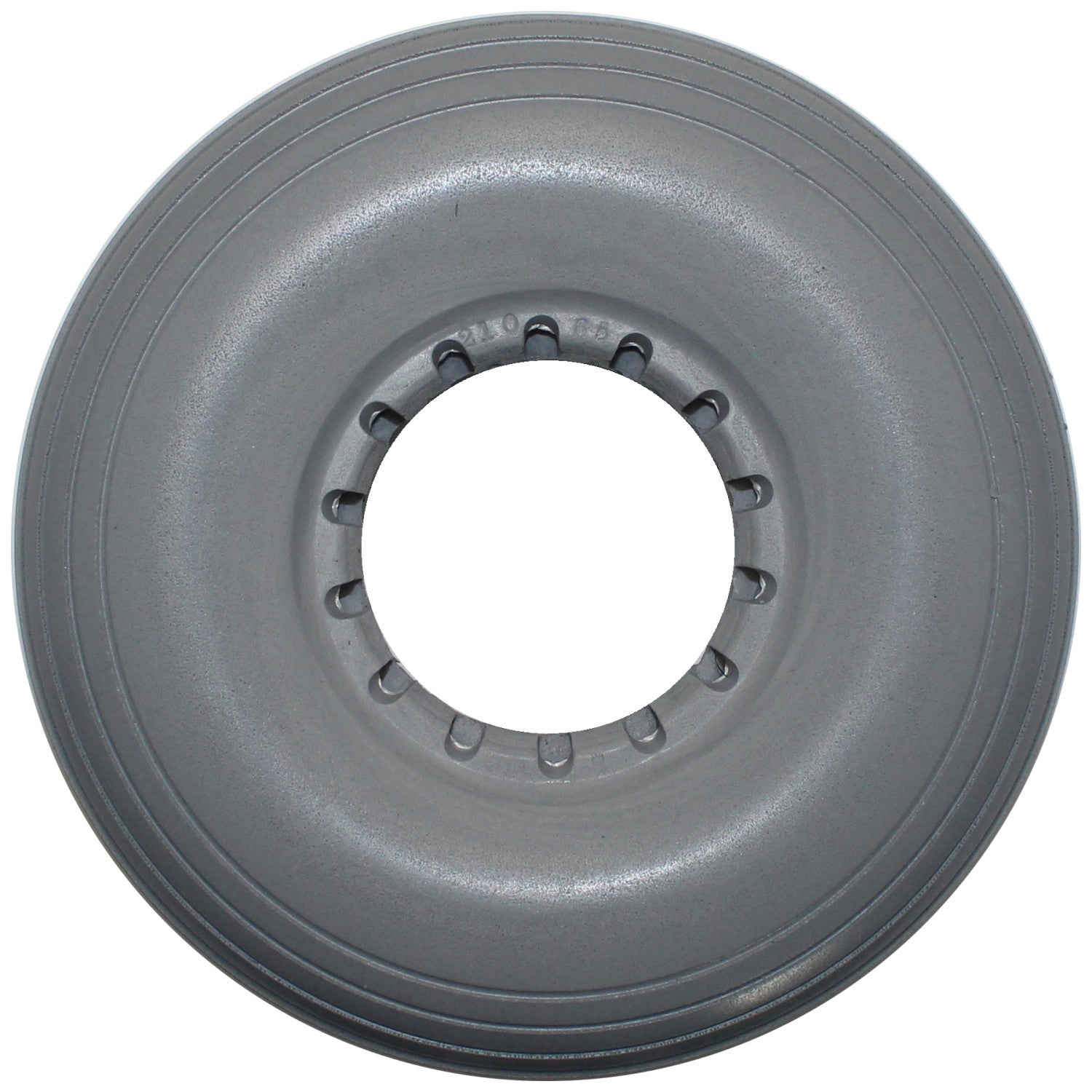 8 x 2 in. 210-65 Multi Rib Urethane Permobil Replacement Wheelchair Ti ...