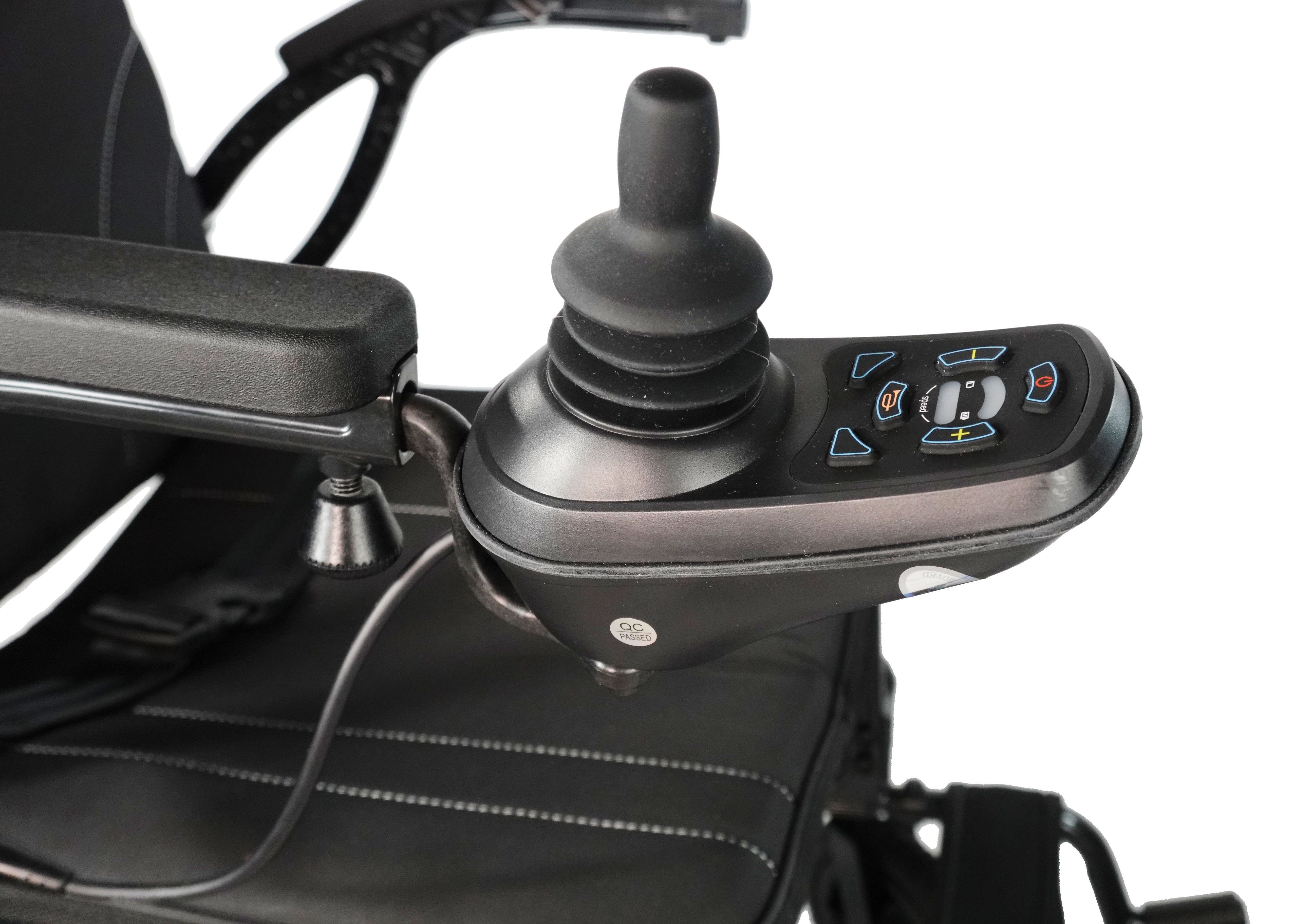 Experience unmatched freedom with the Air 2026 Lightweight Folding Power Chair by Journey Health. Redesigned with larger wheels, powerful brushless motors, and foldable for easier transport.