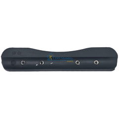 Back view of the OEM replacement Armrest Pad For Pride Jazzy Carbon Power Wheelchair made with urethane over high-density foam.