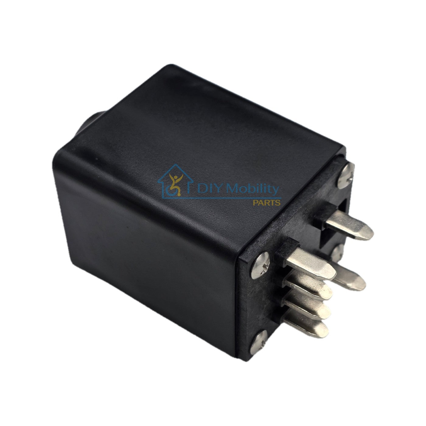 The replacement Battery Charging Adapter for Journey Zoomer Power Chairs features a portable small design for removing and charging the battery anywhere.