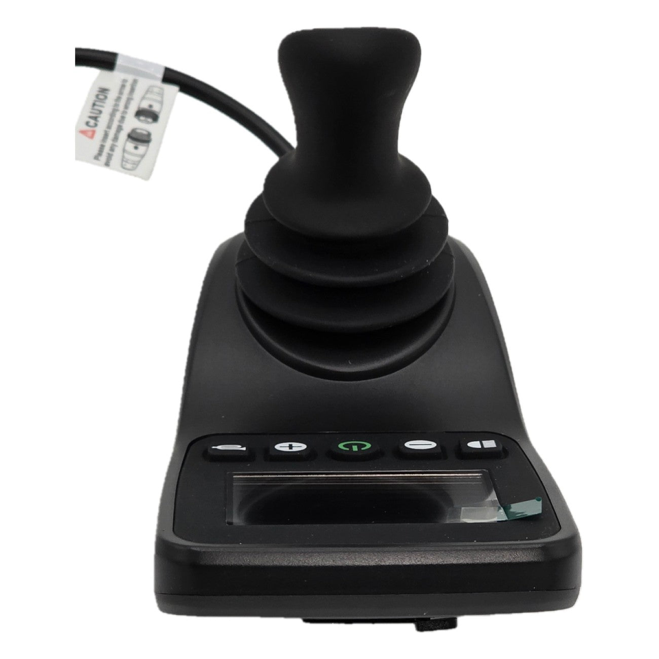 Front view of Replacement Joystick For Pride Jazzy Carbon 27 Folding Power wheelchair. Pride CTL2506196