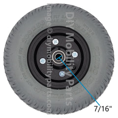 8 x 2 in. (200-50) Wheelchair Caster Wheel with Primo Durotrap Tire