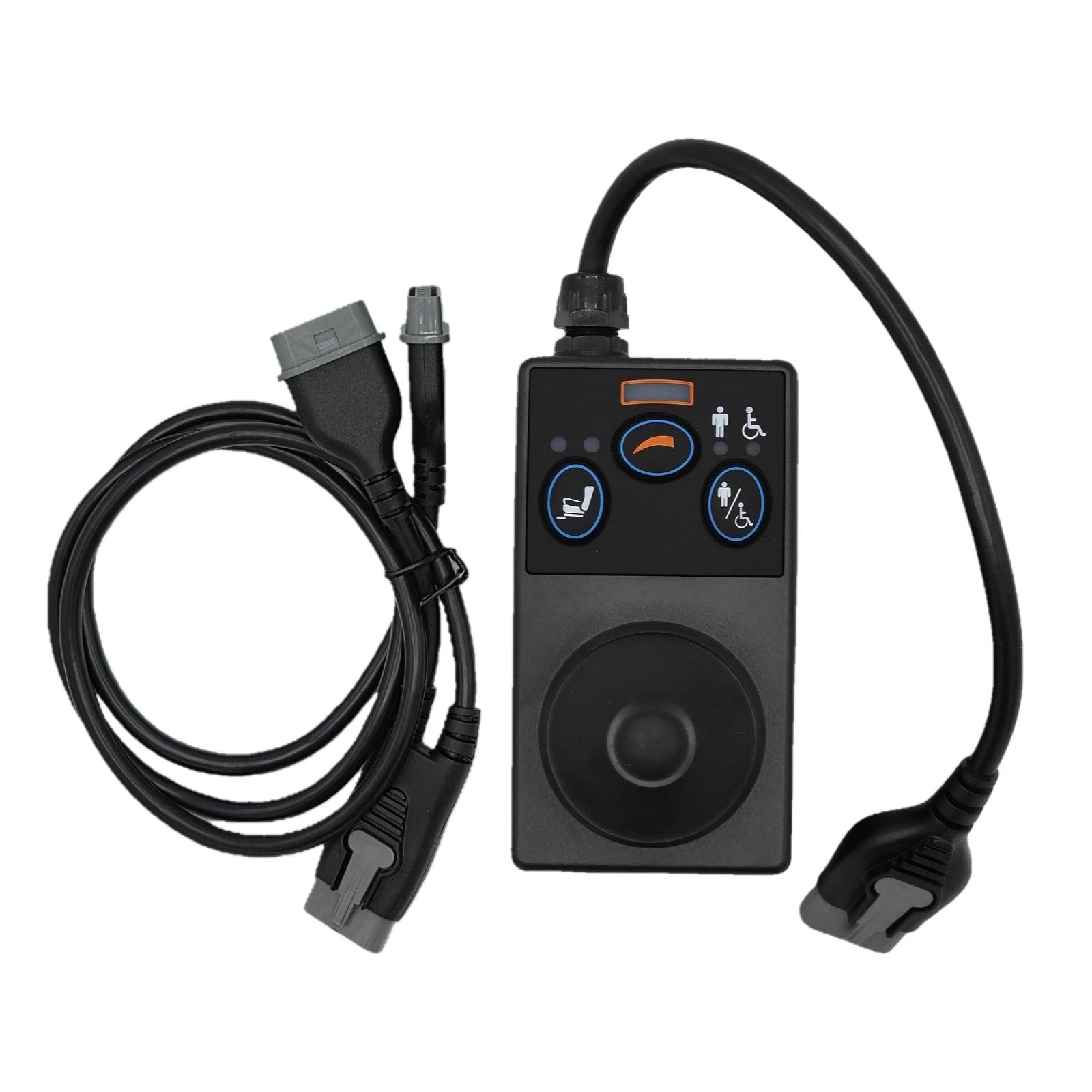 The VR2 Attendant Joystick Controller for Power Wheelchairs (PG Drives D50872) provides precise power chair control for attendants. PG Drives Technology D50872.01