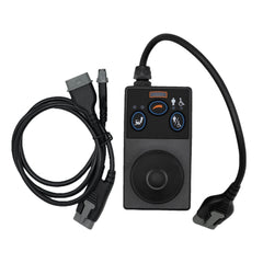 The VR2 Attendant Joystick Controller for Power Wheelchairs (PG Drives D50872) provides precise power chair control for attendants. PG Drives Technology D50872.01