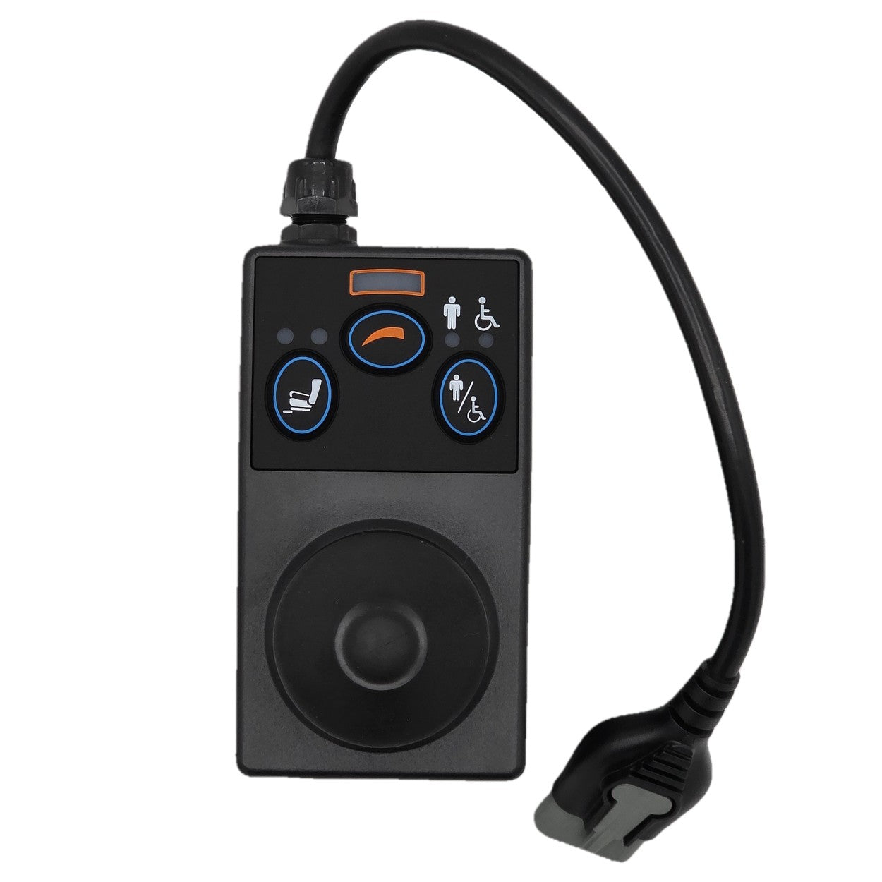 The VR2 Attendant Joystick Controller for Power Wheelchairs (PG Drives D50872) provides precise power chair control for attendants. PG Drives Technology D50872.01