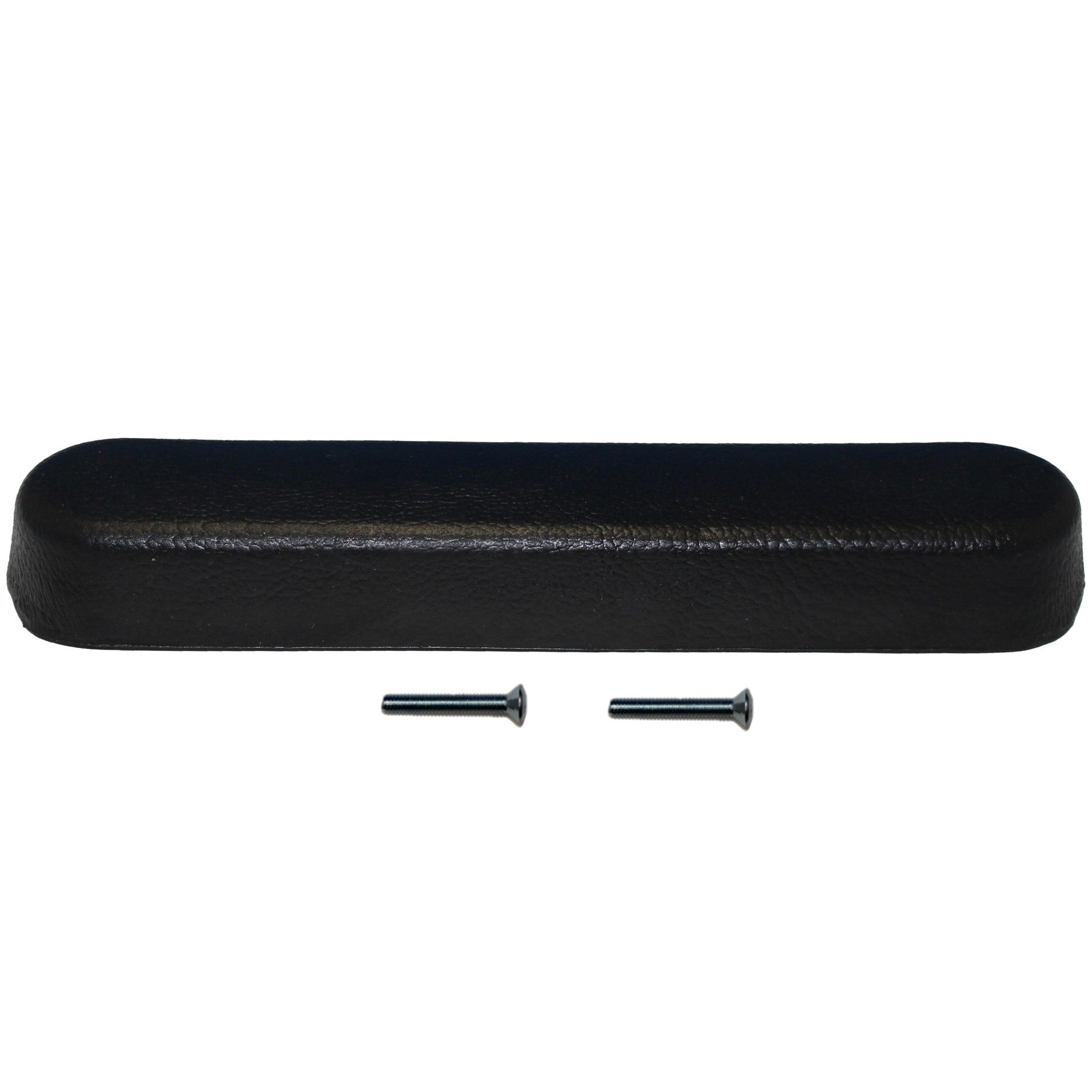 Side view of the 10" Desk Length Urethane Wheelchair Armrest Pad (10 inch)