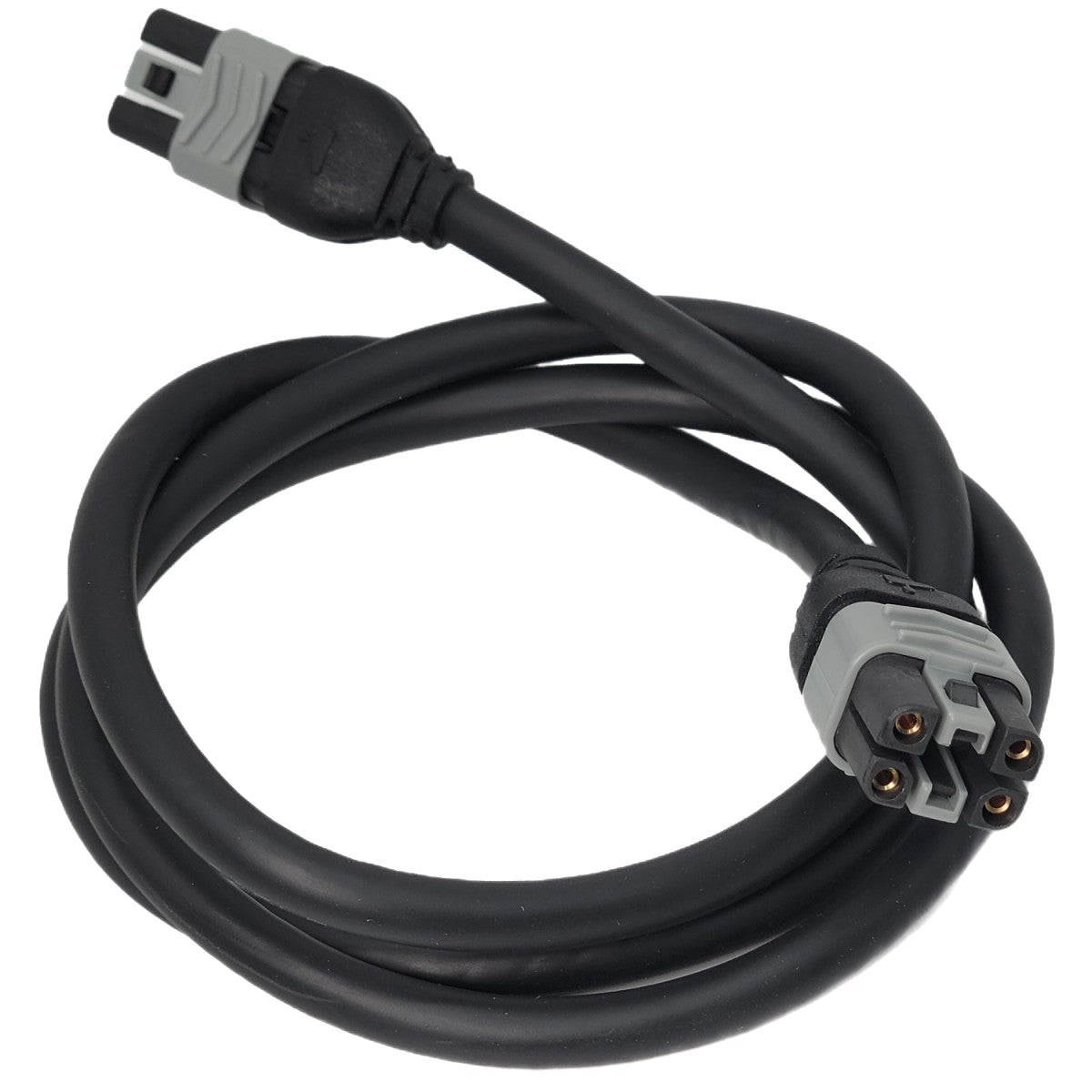 Close up view of the Dynamic Joystick Bus Extension Cable for SPJ+ Joystick showing connector