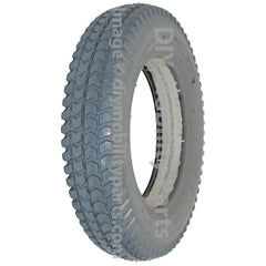 14" 3.00-8 Heavy Duty (HD) power wheelchair tire. F084C features the knobby C248 tread pattern with solid flat free foam filling.