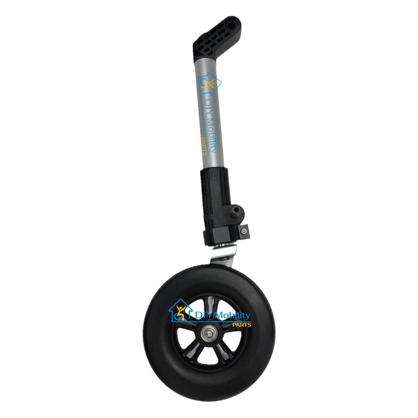 7 in. Front Caster Wheel Assembly for Journey Zoomer Folding Power Chair. Fits Left 08605LFT, Right 08605RGT