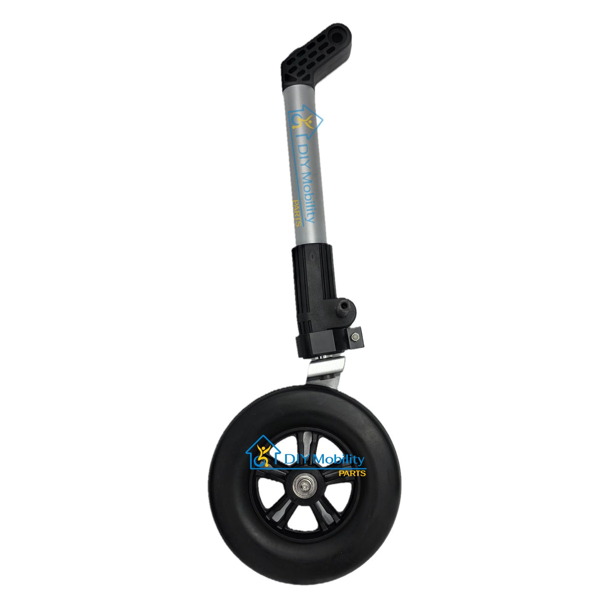 7 in. Front Caster Wheel Assembly for Journey Zoomer Folding Power Chair. Fits Left 08605LFT, Right 08605RGT