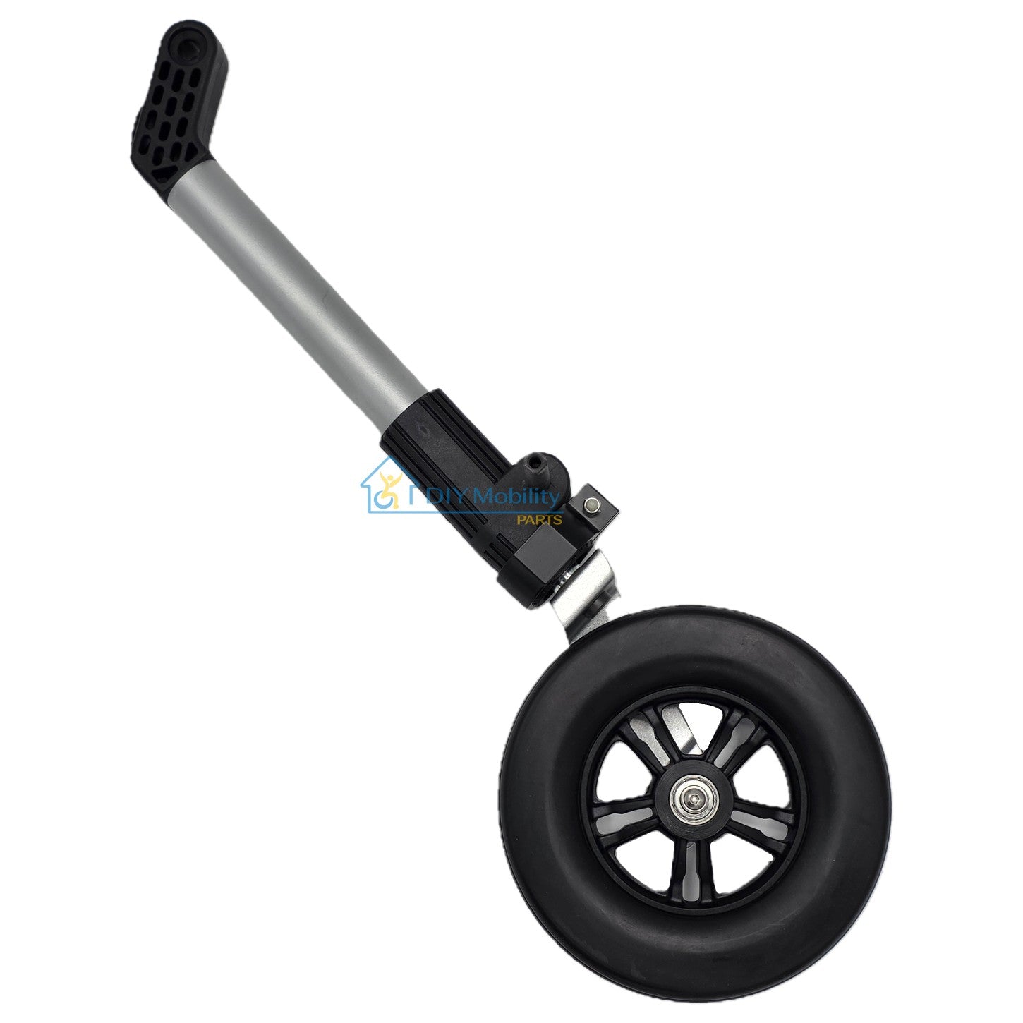 7 in. Front Caster Wheel Assembly for Journey Zoomer Folding Power Chair. Fits Left 08605LFT, Right 08605RGT