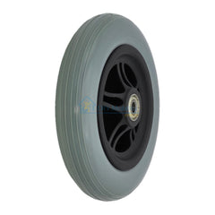 Angled view of the Front Caster Wheel for Journey Zinger Folding Power Chair