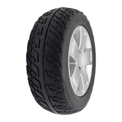Replacement 10.75x3.6 Front Wheel Assembly for Pride Mobility Maxima 4-Wheel Electric Scooter with Black Pr1mo 10.75 x 3.6 tire with P-124 tread