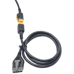 Front view of the GC3 to GC2 Joystick 4-pin cable adapter