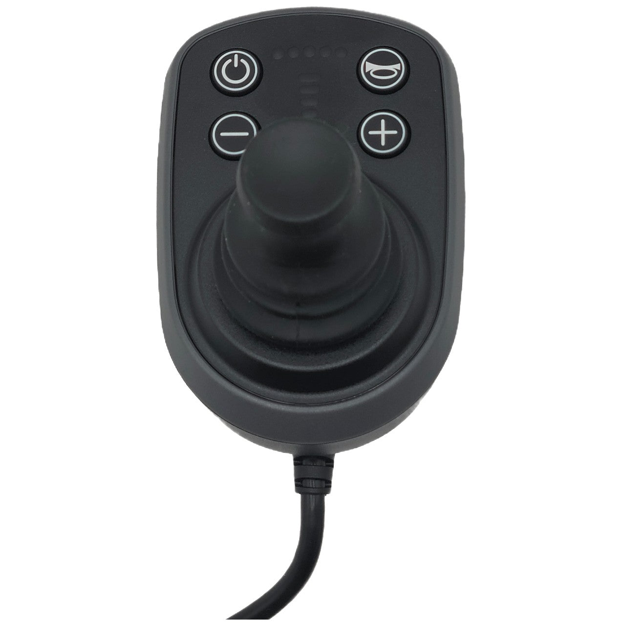 Close up view of the GC2 and GC3 Joystick Remote for Pride Jazzy Select, Jazzy Elite, Jet 3 Ultra, Go-Go and many other electric wheelchairs