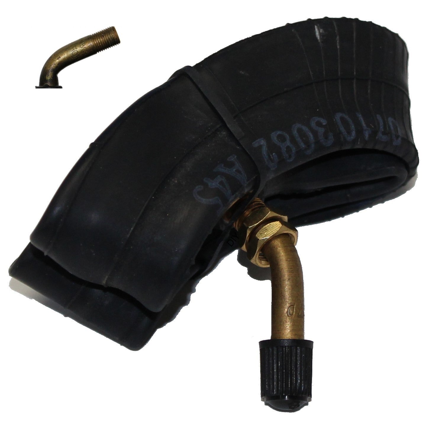 6 x 1 1/4 in. Wheelchair and scooter Inner Tube shown