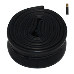 The 22 x 1 3/8 inch wheelchair inner tube features a schrader valve and fits tires sized 22 x 1 3/8" with metric dimensions of 37-501 and 37-489.