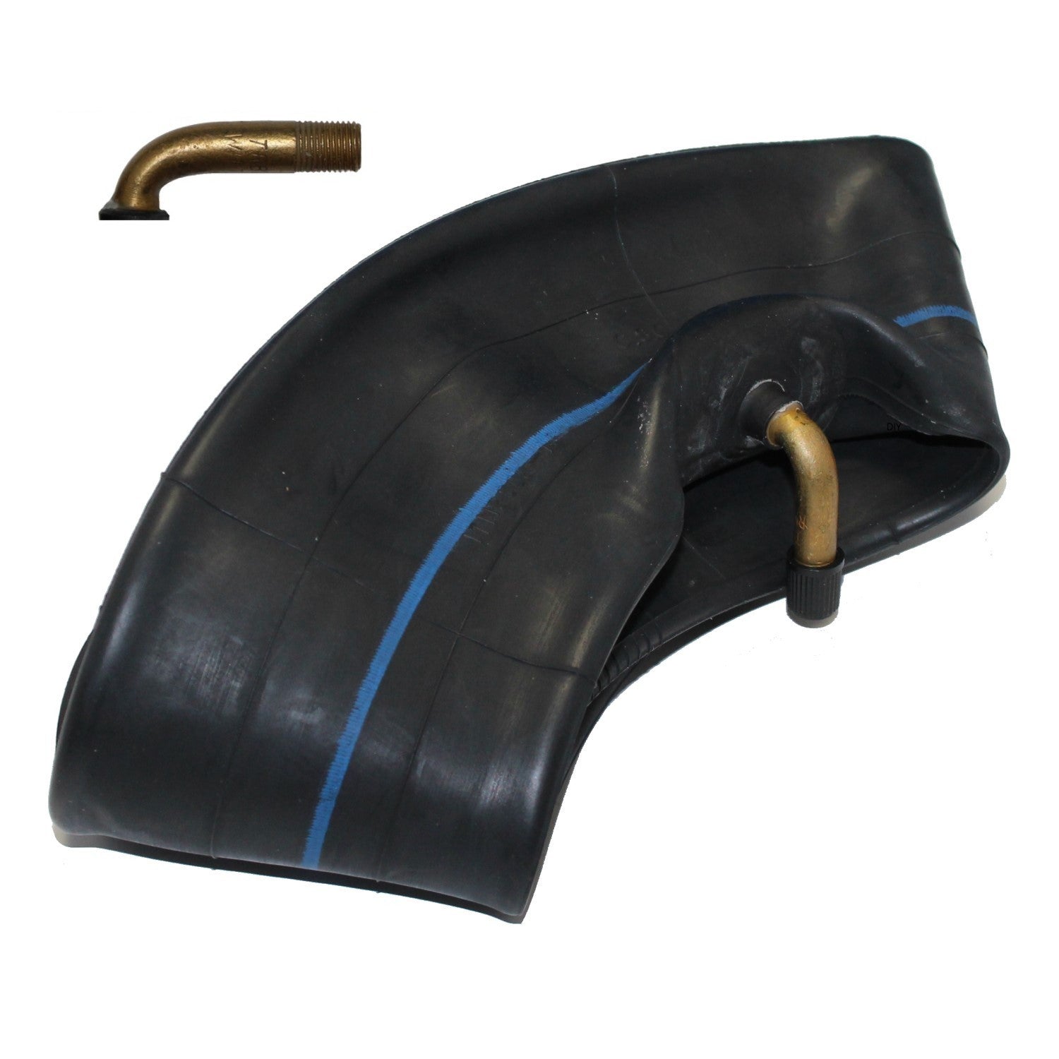 4.00-5 Power Wheelchair and Scooter Inner Tube shown with 90 degree schrader valve