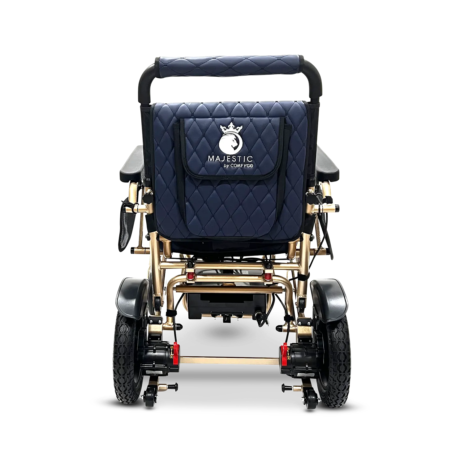 MAJESTIC IQ-7000 Auto Folding Remote Controlled Electric Wheelchair + Brushless Motor