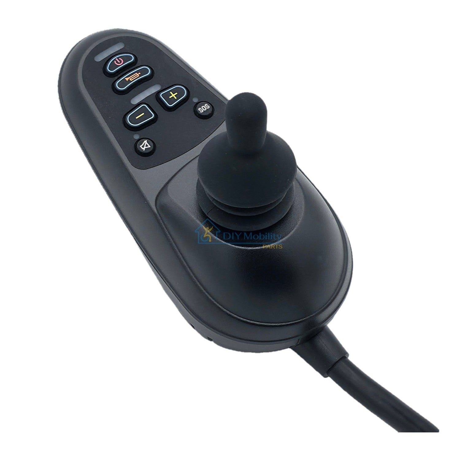 Replacement joystick controller for Majestic IQ-8000 and Glide Care G5 Power Folding Electric Wheelchair. Model JRC01 X2435 35A