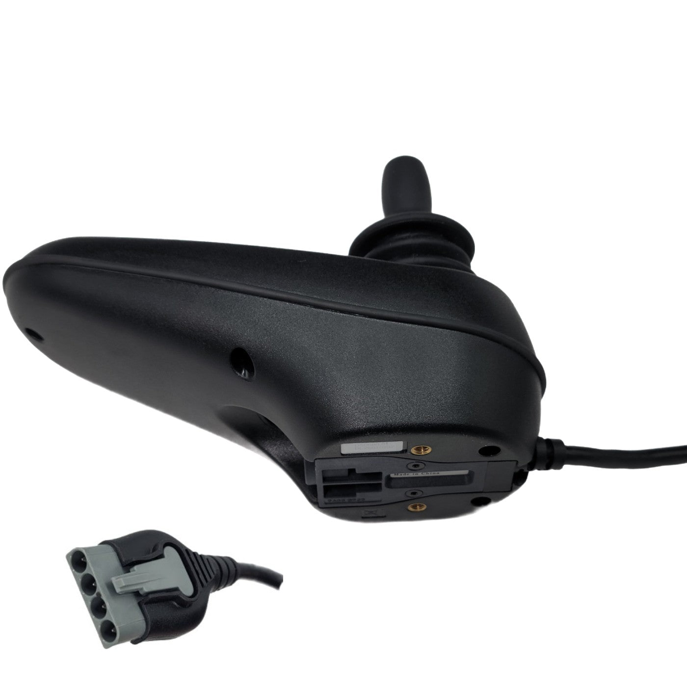 Bottom view of 6-Key VR2 Joystick Controller D51145.01 compatible with Pride Jazzy Air models
