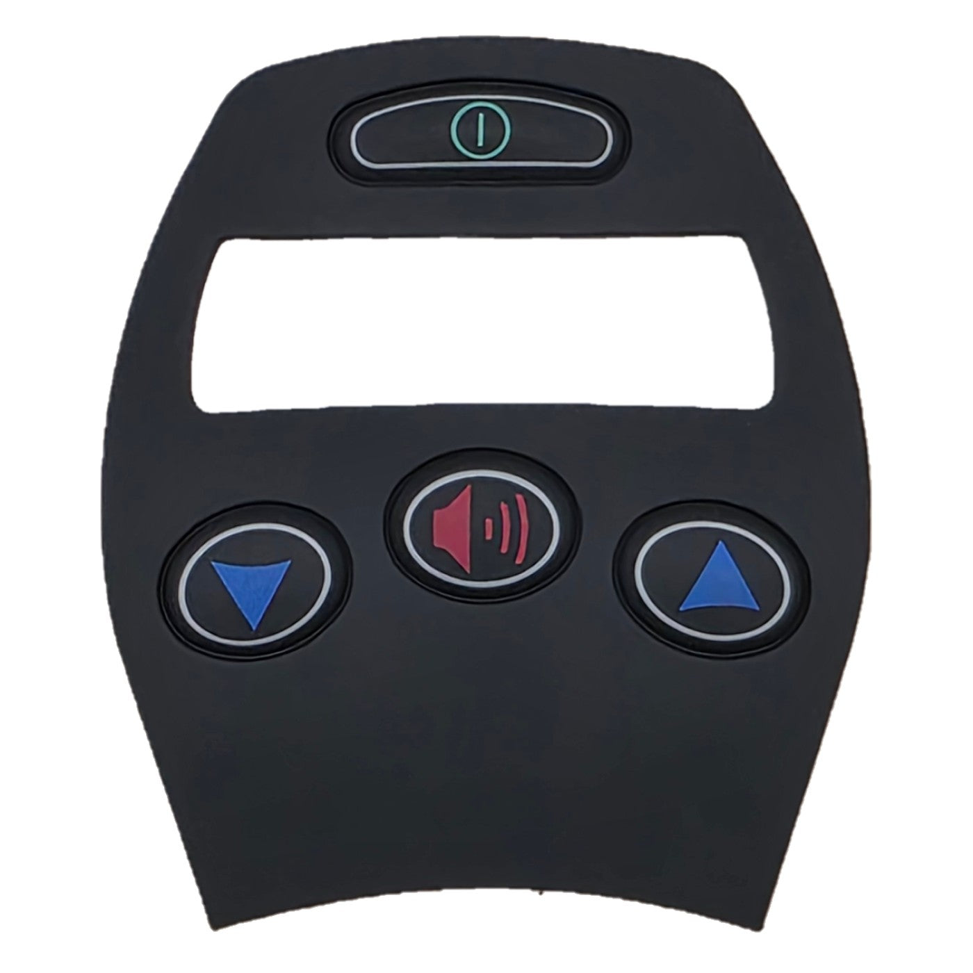 Restore the functionality and appearance of your wheelchair joystick with this replacement keypad designed for the Q-Logic NE 4-button joystick.