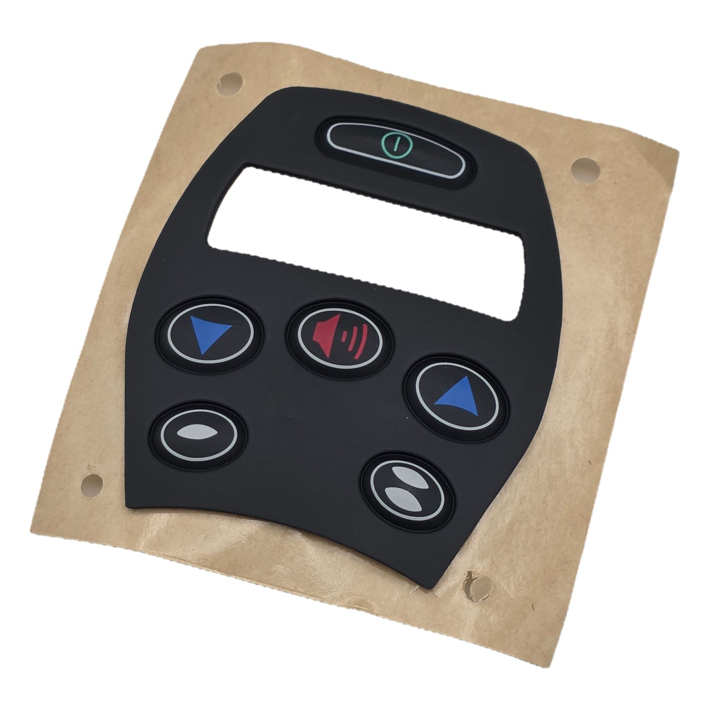 Replacement Keypad Overlay for 6 Key Q-Logic NE+ Power Wheelchair Joystick
