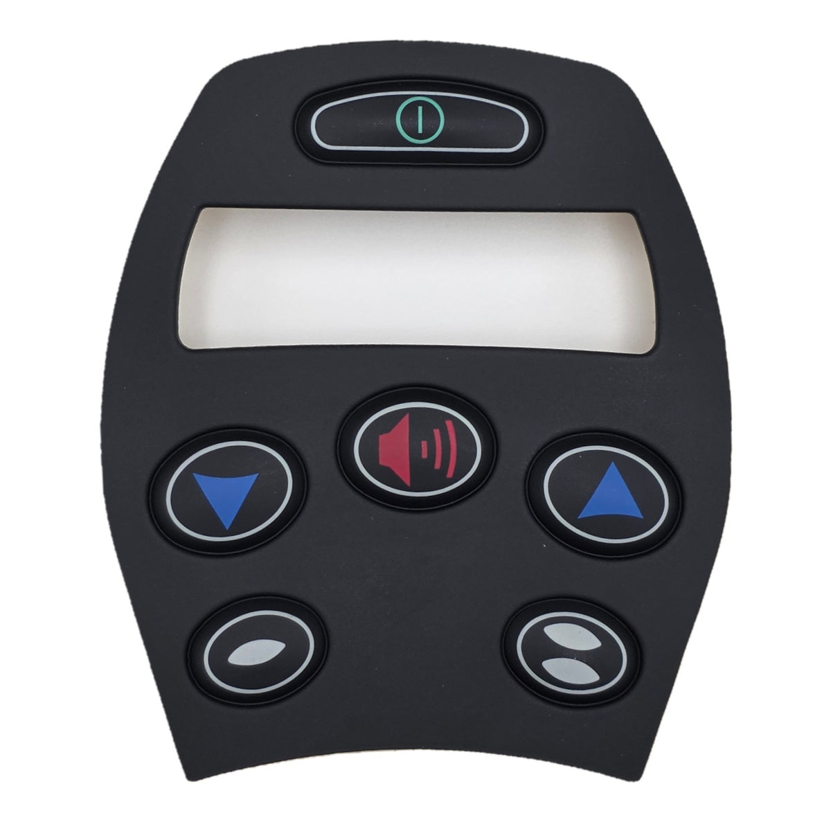 Replacement Keypad Overlay for 6 Key Q-Logic NE+ Power Wheelchair Joystick