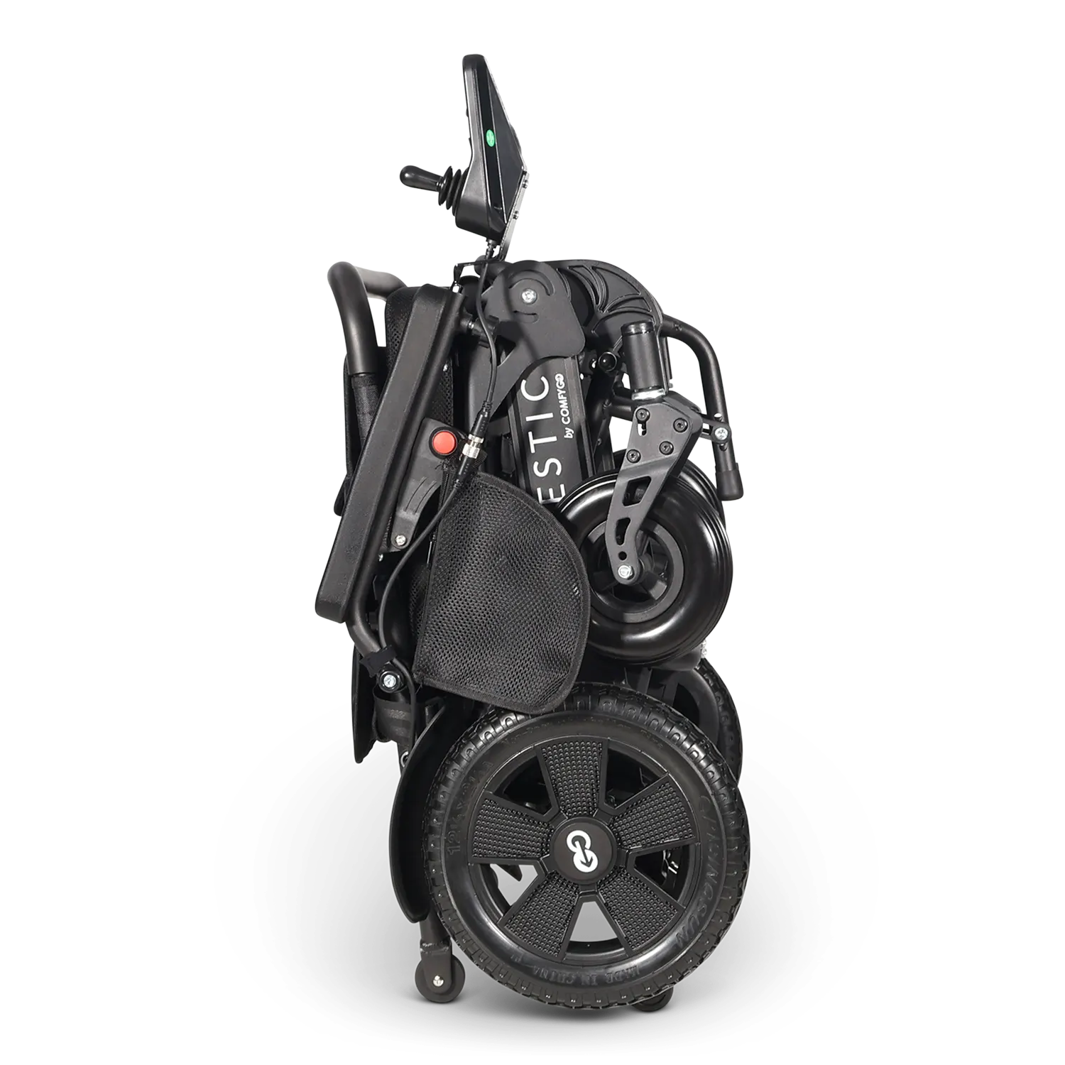 MAJESTIC IQ-7000 Auto Folding Remote Controlled Electric Wheelchair + Brushless Motor