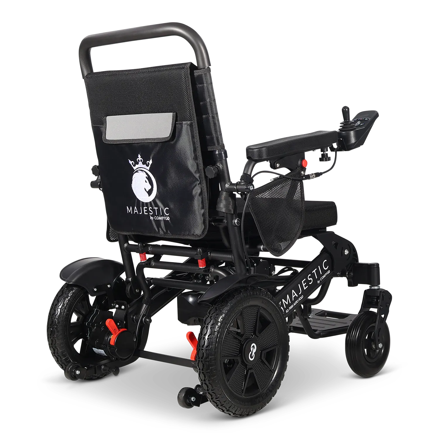 MAJESTIC IQ-7000 Auto Folding Remote Controlled Electric Wheelchair + Brushless Motor