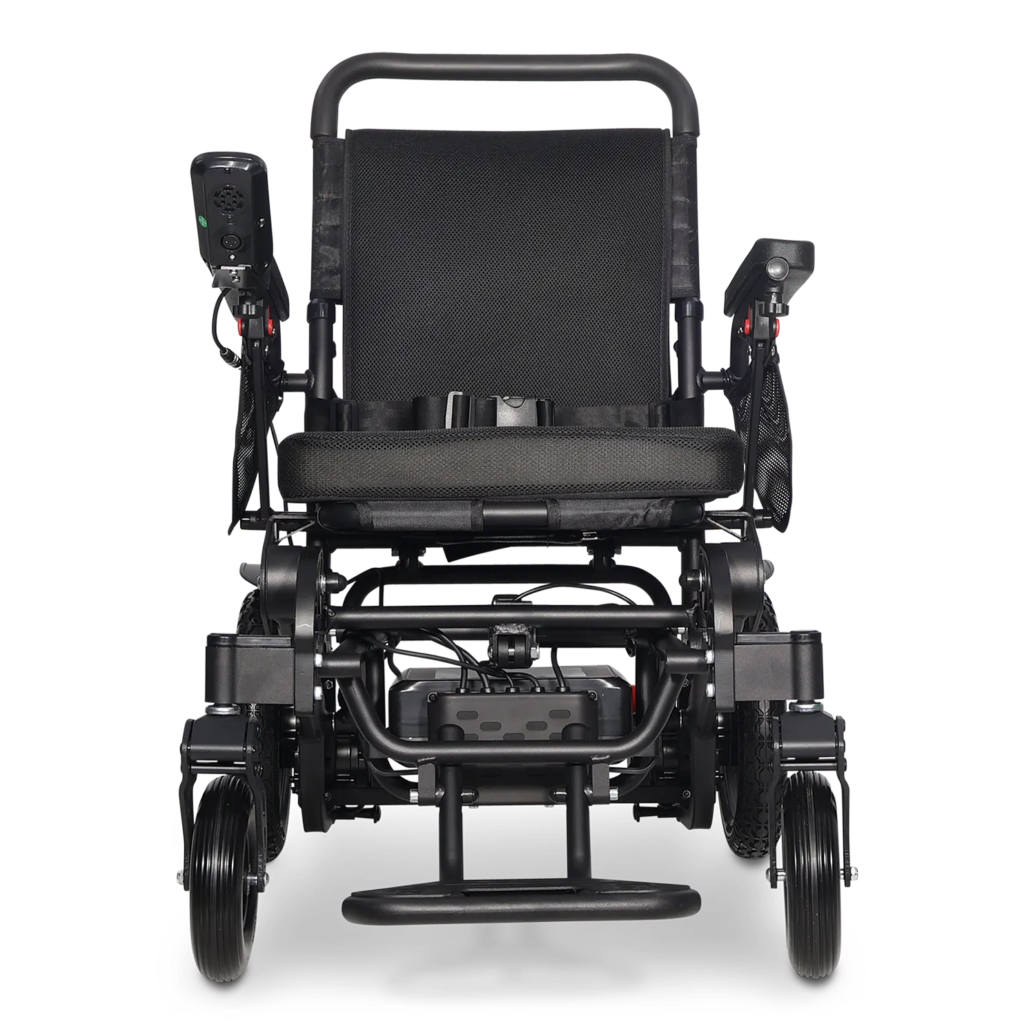 MAJESTIC IQ-7000 Auto Folding Remote Controlled Electric Wheelchair + Brushless Motor