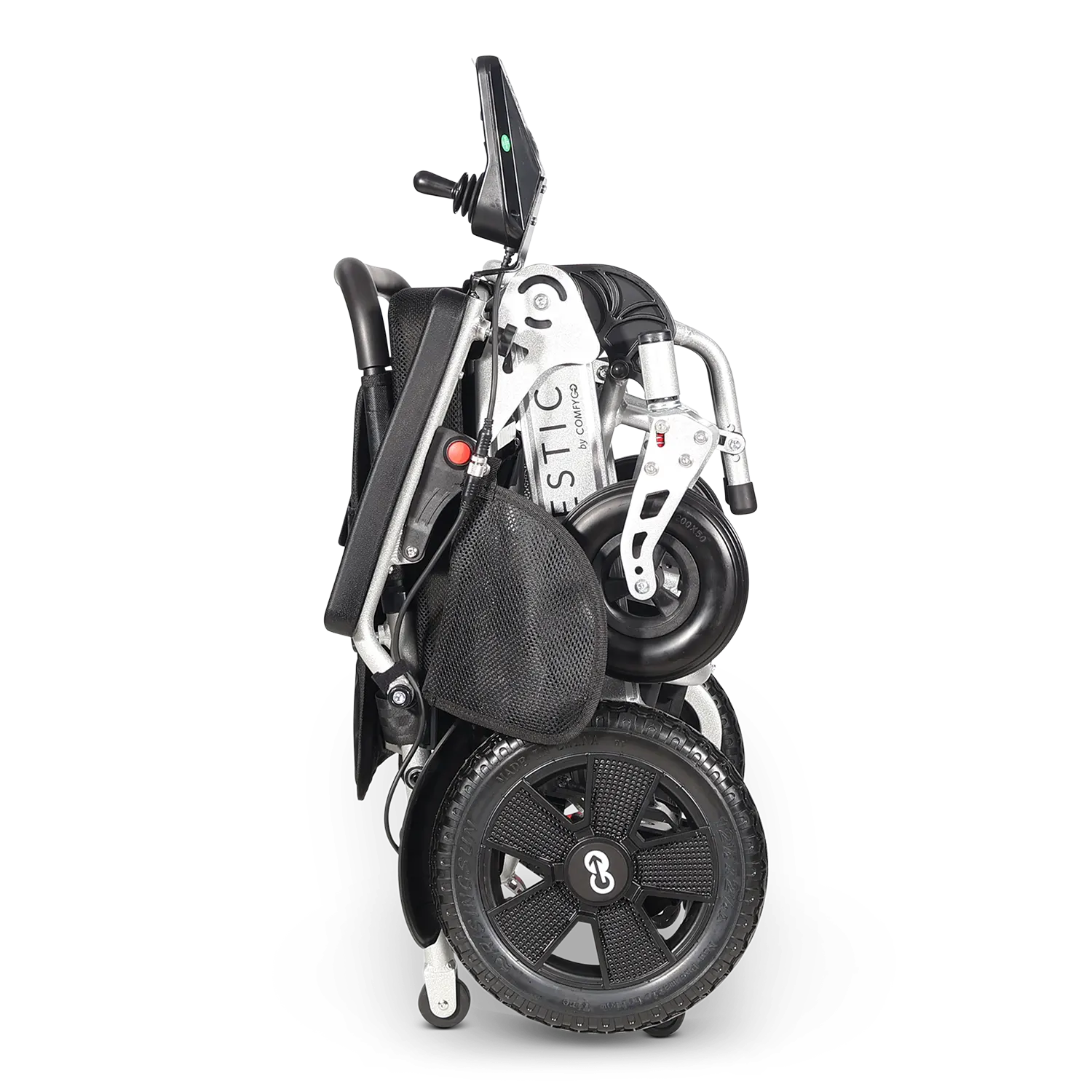 MAJESTIC IQ-7000 Auto Folding Remote Controlled Electric Wheelchair + Brushless Motor