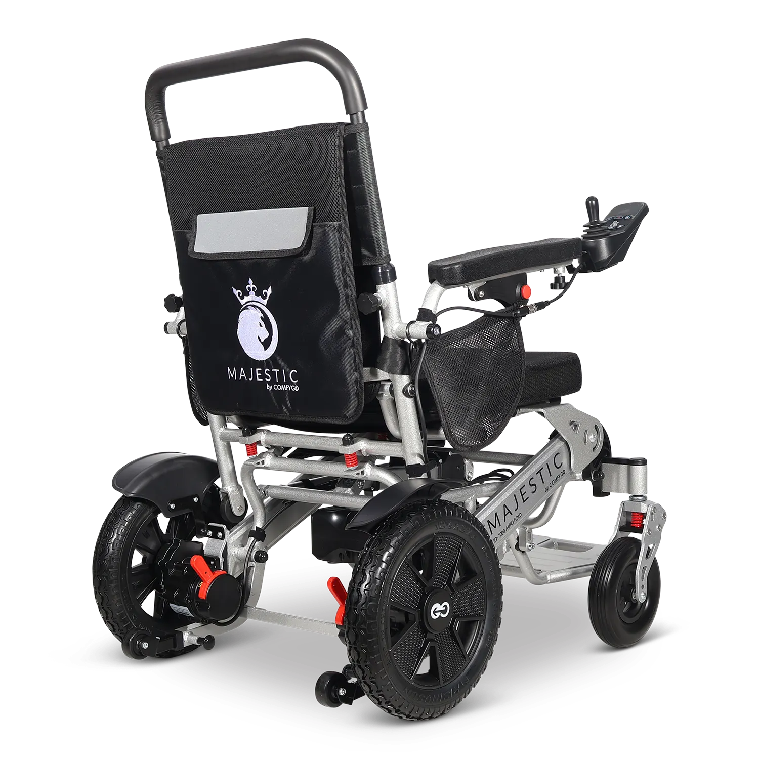 MAJESTIC IQ-7000 Auto Folding Remote Controlled Electric Wheelchair + Brushless Motor