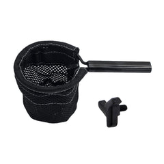 The Mesh Cup Holder For Pride Jazzy Carbon Power Wheelchair allows you to easily carry a beverage on the Pride Jazzy Carbon Folding Travel Power Chair. Pride part number ACC2304855